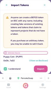 buy Puppy coin with Go Pocket