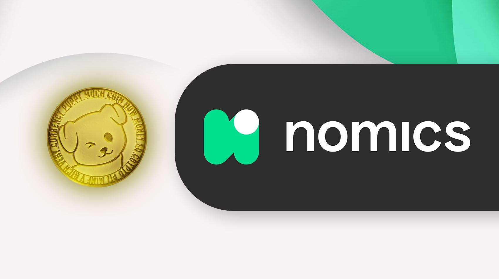 tracking Puppy coin - Nomics data platform