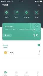O3 wallet successfully created