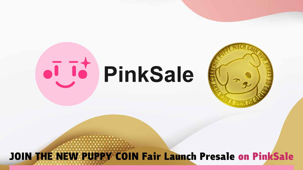 Join the new Puppy Coin Fair Launch Presale on PinkSale